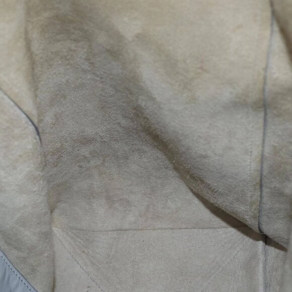 CELINE Horizontal Cabas Tote Bag Leather Light Blue Auth mr333 - Picture 10 of 16